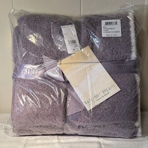 Barefoot Dreams CozyChic Lavender throw Blanket